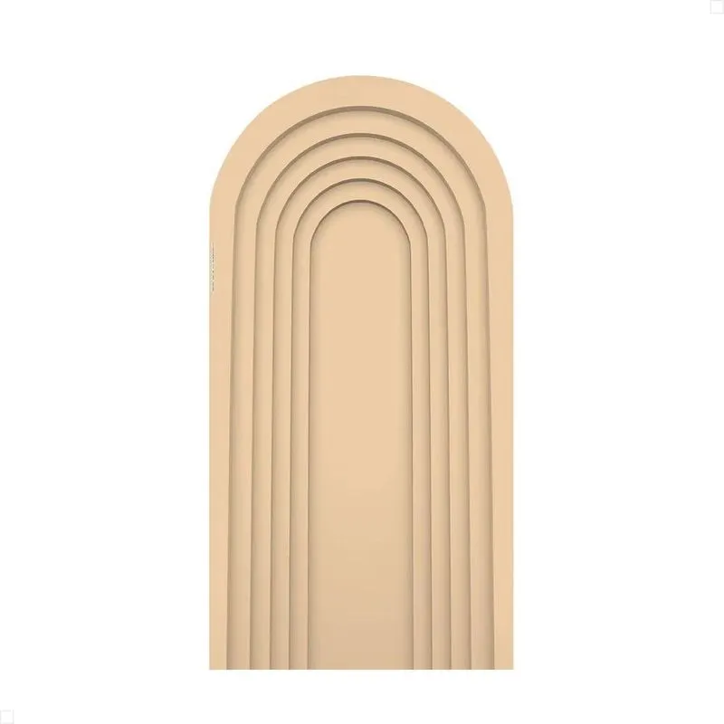 Capa Painel Romano Sublimado 2x1m: Festa Incrível - Arco Bege