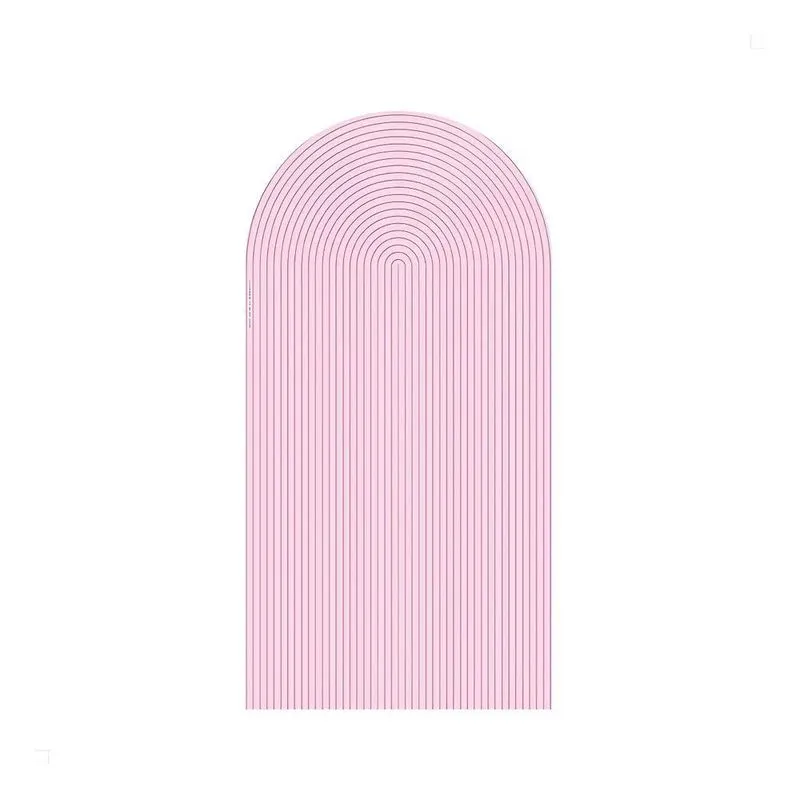 Capa Painel Romano Sublimado 2x1m: Festa - Ripado Rosa Claro