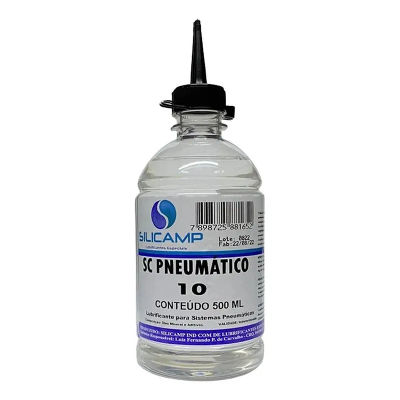 2x Óleo Iso 10 Lubrifil Lubrificante Para Sistemas Pneumátic