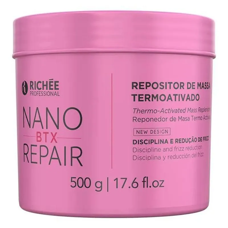 10x Richée Nanobtx Repair Repositor De Massa 500g