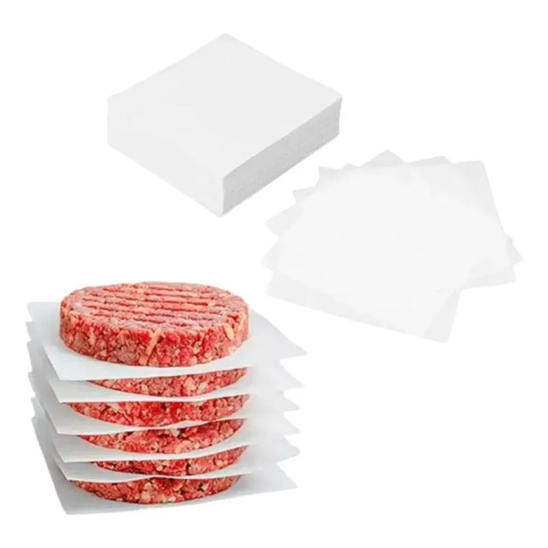 10x Separador De Hamburguer 15x15 1000 Unidades Plástico