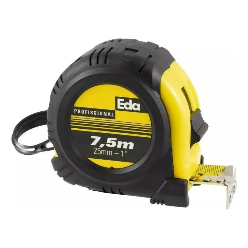 3x Trena Emborrachada Profissional 7,5 M X 25 Mm 8lx Eda