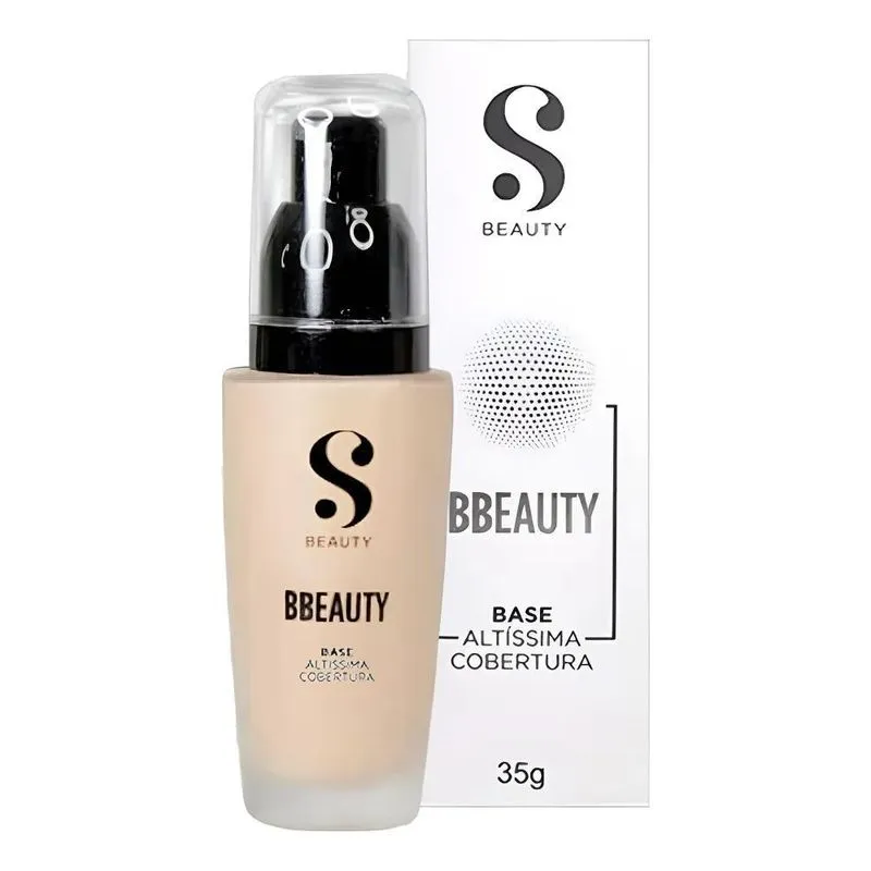 Base Líquida Suelen Beauty: Alta Cobertura Matte Oil - 2.75