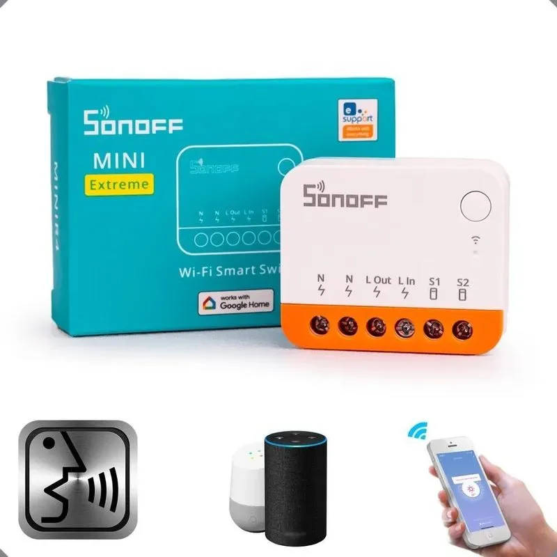 Sonoff Mini R4 Extreme Interruptor Wifi Automação