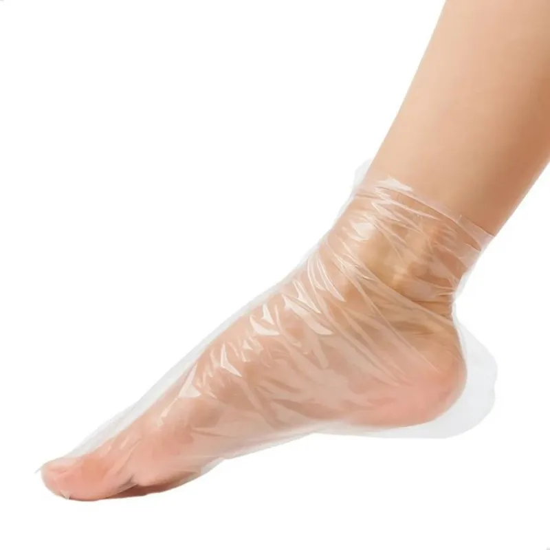 1000 Botas Plástico Descartáveis Spa Pé Pedicure