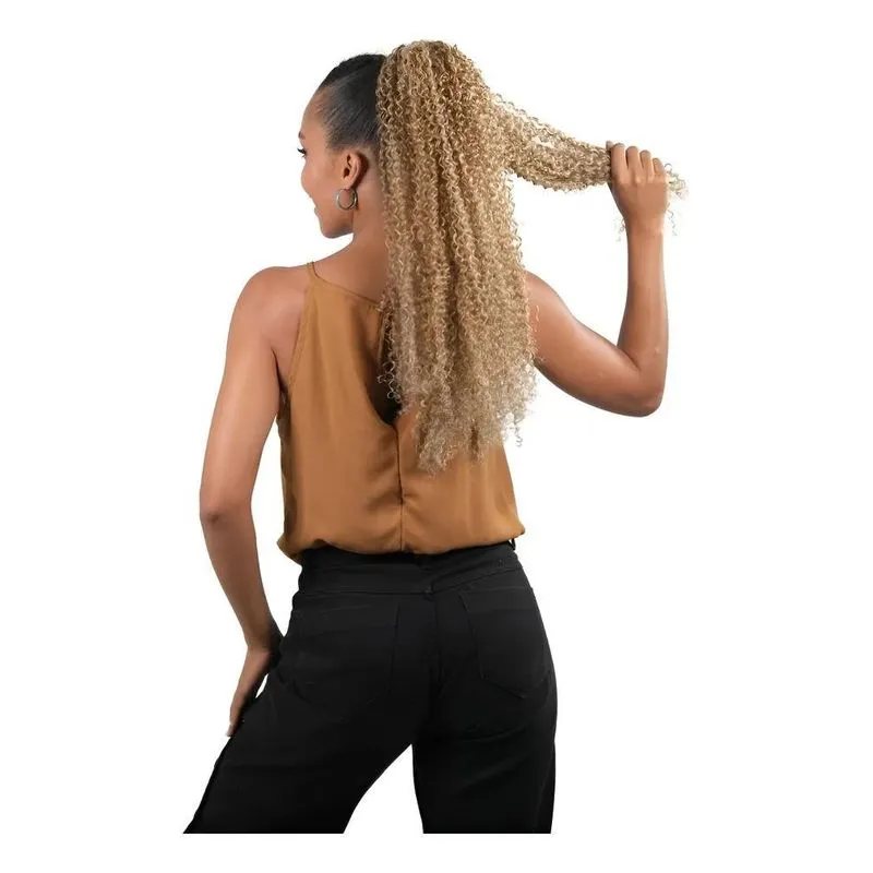 Rabo De Cavalo Cacheado 70cm Volume Natural E - Sp18/613