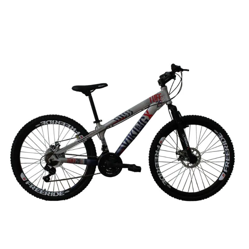 Bicicleta Tuff25 Freeride Aro 26 Cambios Shimano PT Viking X