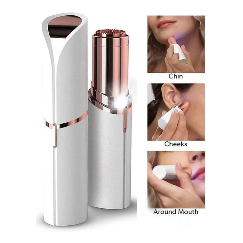 Depilador Batom Facial Indolor Portátil Buço Removedor Pelos
