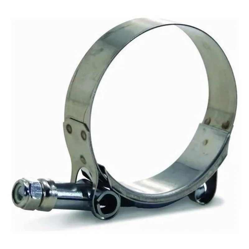 10x Abraçadeira Tucho 100% Inox T-clamp Para Mangotes 2 Pole