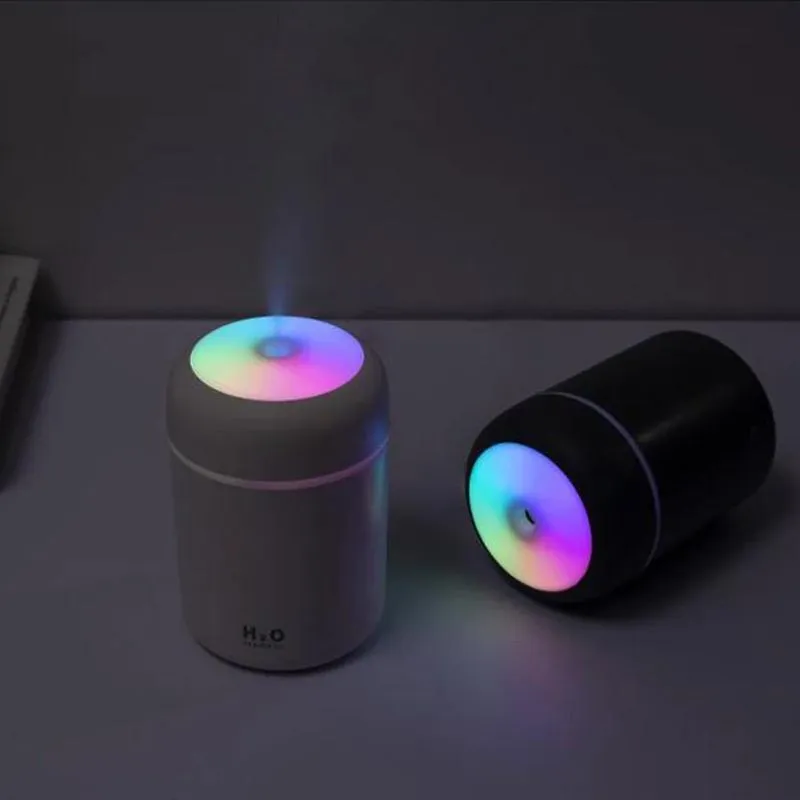 Umidificador Difusor Lumen Cinza Essencias Usb 300ml