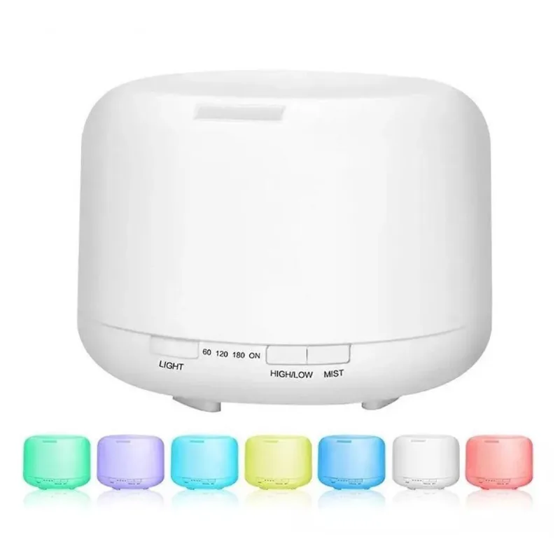 Umidificador Difusor Aromatizador Elétrico Ultrassônico Led