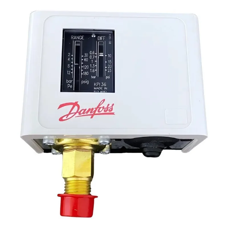2x Pressostato Danfoss 060-316966 2 A 12bar Líquidos E Gases