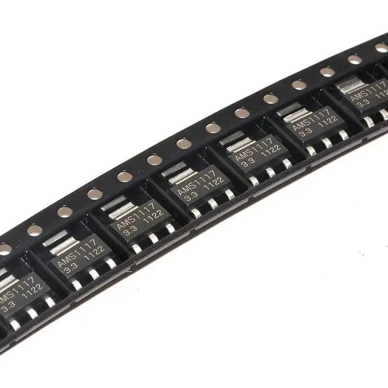 2x 10x Regulador De Tensão Ams1117 Smd 1,2v 1,5v 1,8v 3,3v
