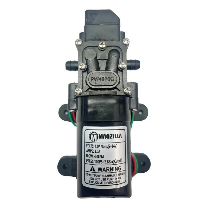 3x Bomba Água Elétrica 12v 4l/min 6,8bar 100psi Agrícola