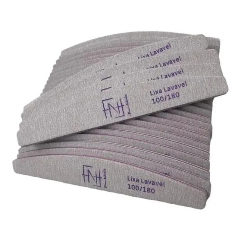 5x Kit 20 Lixas Boomerang 100/180 - Fan Nails