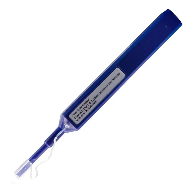 3x Caneta Limpeza De Conectores Ópticos Fibra Optica Lc 1.25