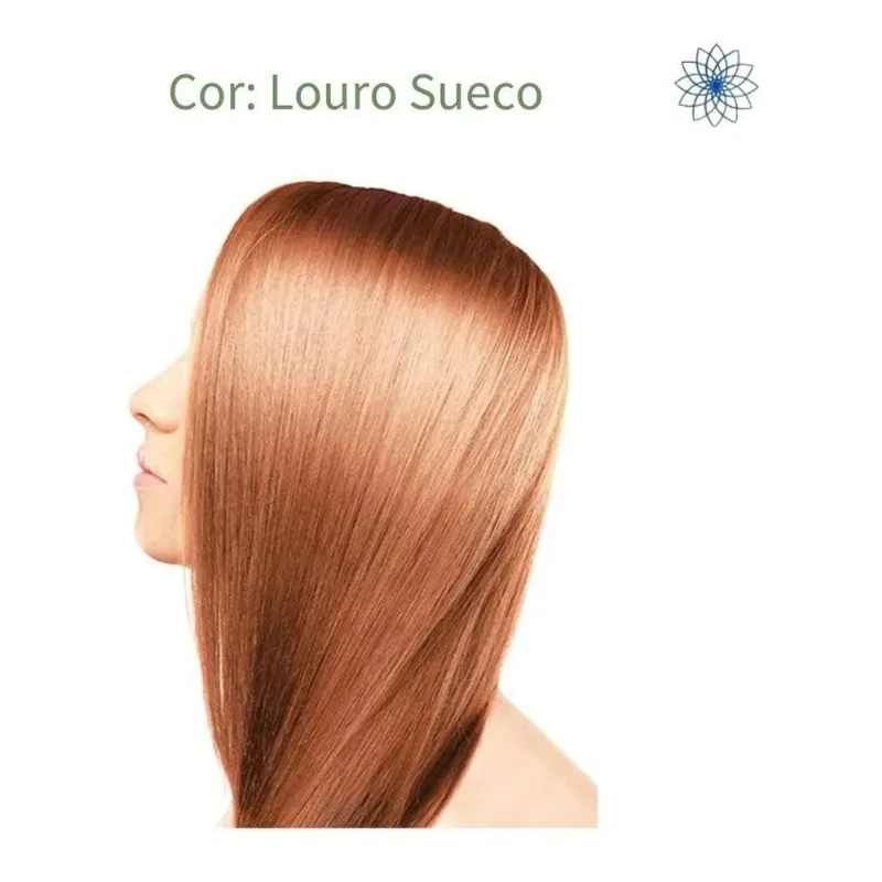 5x Tintura Surya Brasil Creme Henna Creme Tom Swedish Blonde