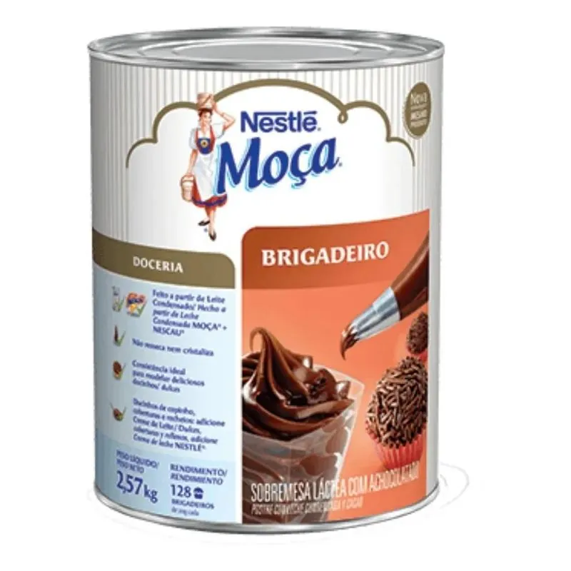 5x Nestlé Moça Brigadeiro - Unidade - 1 - 1 - Lata