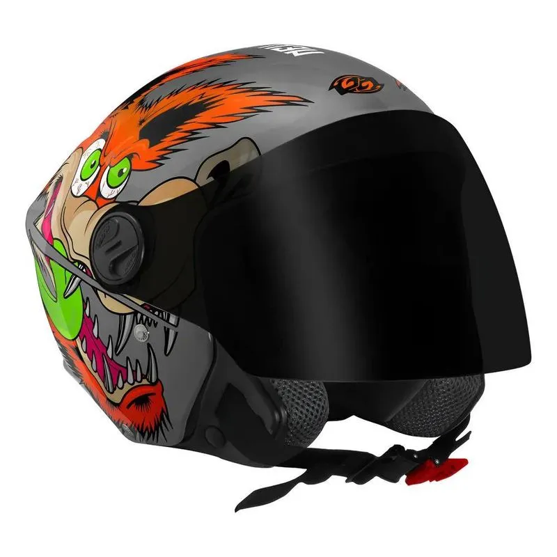 Capacete De Moto Aberto Pro Tork New Liberty Three Coyote Br