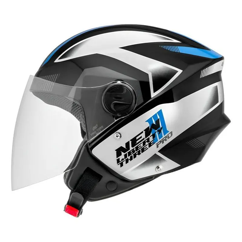 Capacete Aberto Pro Tork New Liberty Three Pro Bri Rosa 60