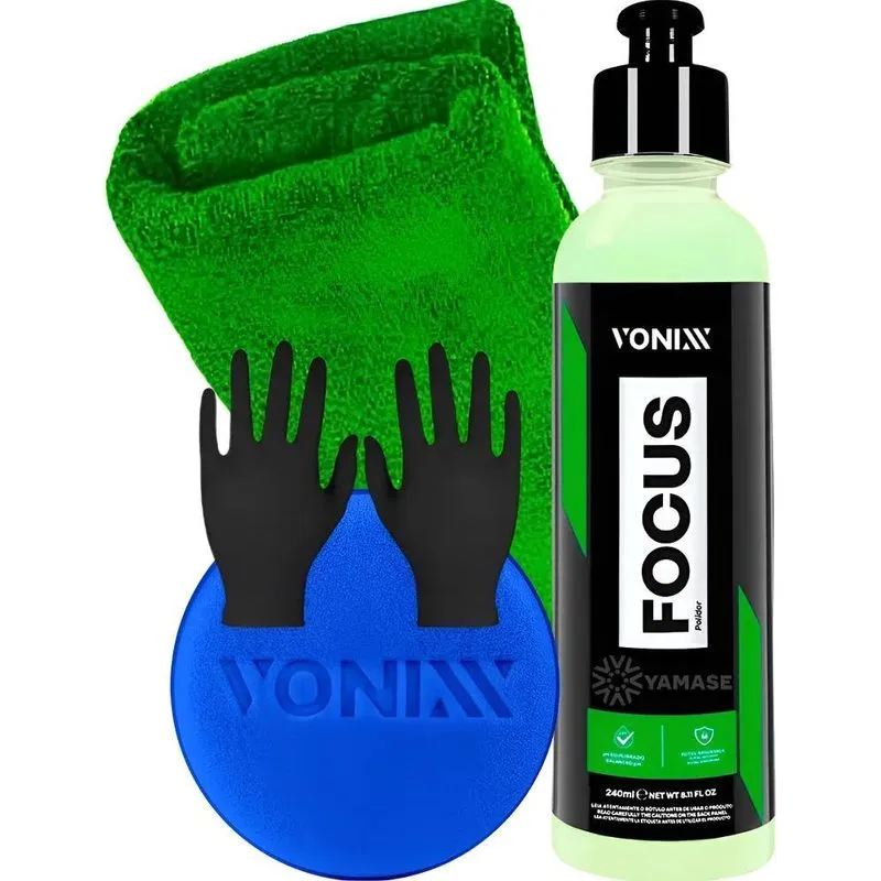 Focus Vonixx Removedor Chuva Acida Vidros Espelho Box 240ml