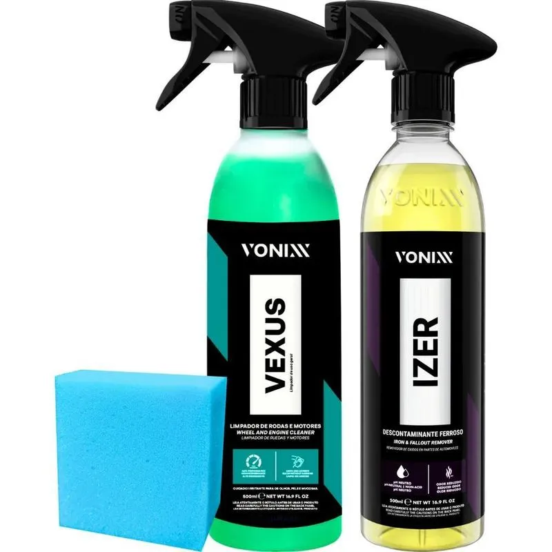 Vexus Vonixx Limpador Limpa Rodas Motor Izer Tira Ferrugem