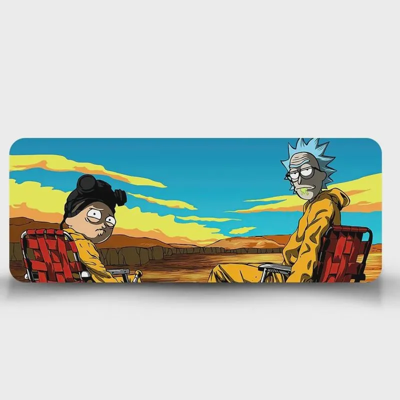 Mouse Pad Gamer Rick and Morty bb