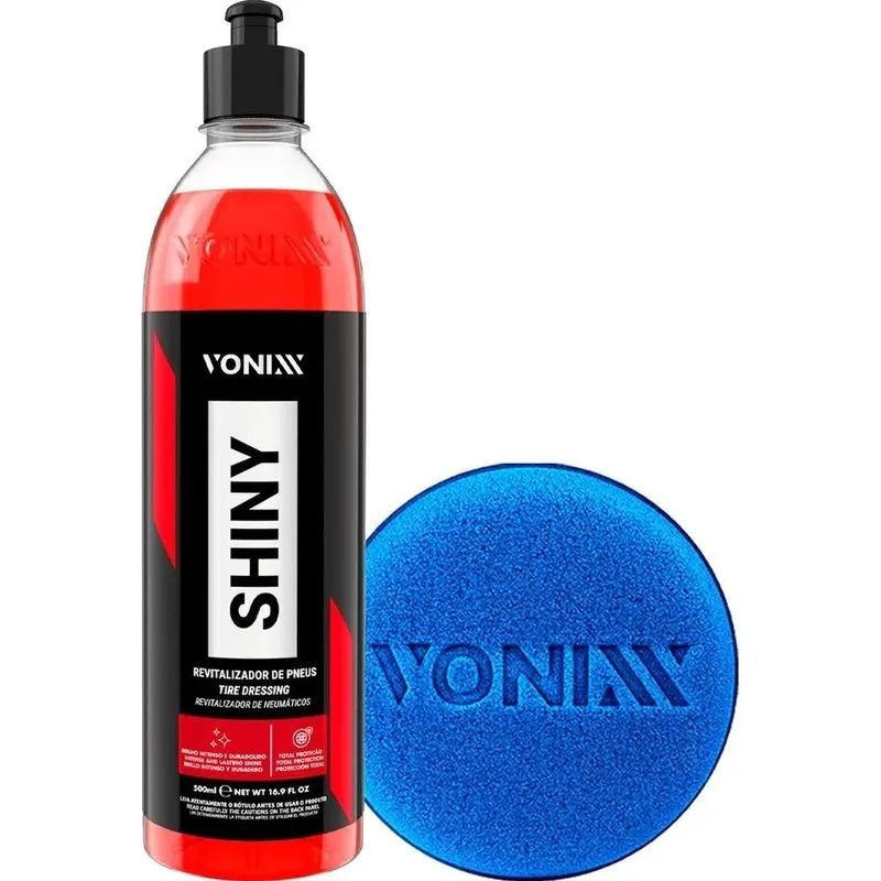 Revitalizador De Pneu Pretinho Shiny Vonixx - 500ml