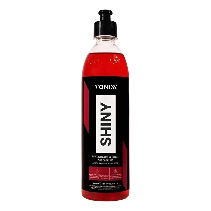 Pneu Pretinho Shiny Revitalizador 500ml Vonixx Dura 60 Dias