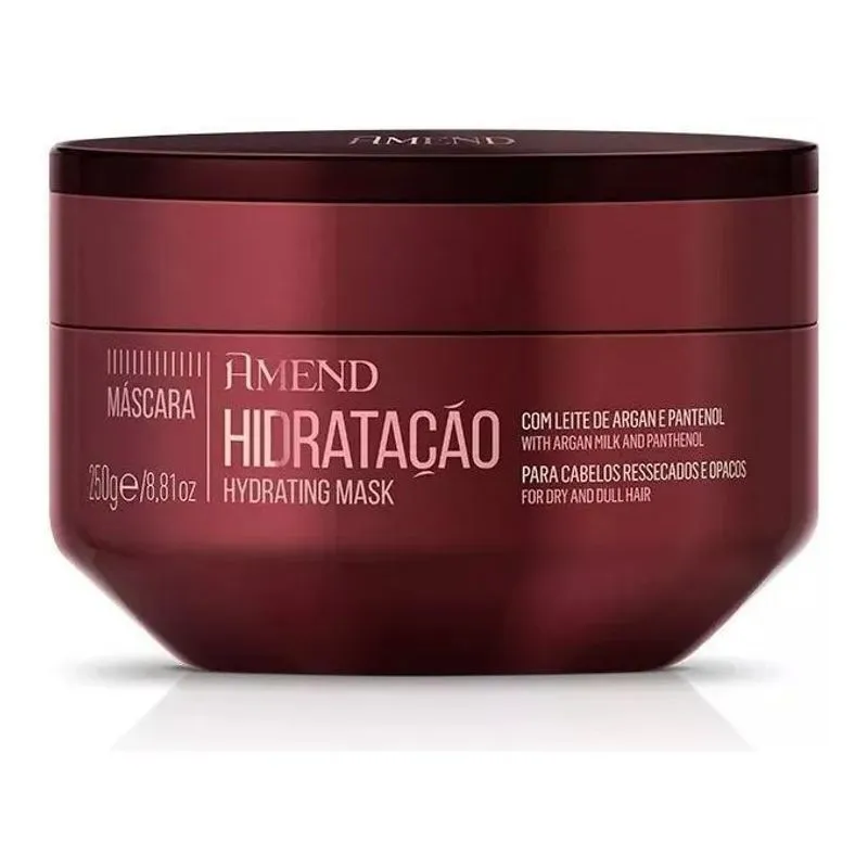 3x Máscara Amend Hidratação Cronograma Capilar 250g