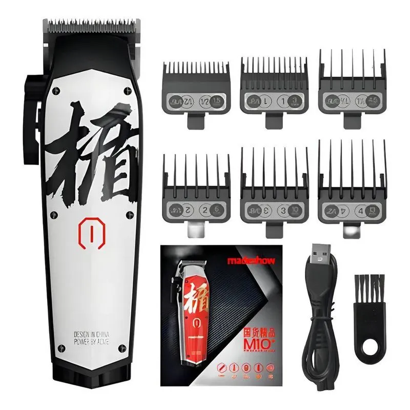 10x Máquina De Cortar Cabelo Profissional Para Homens, Máqu