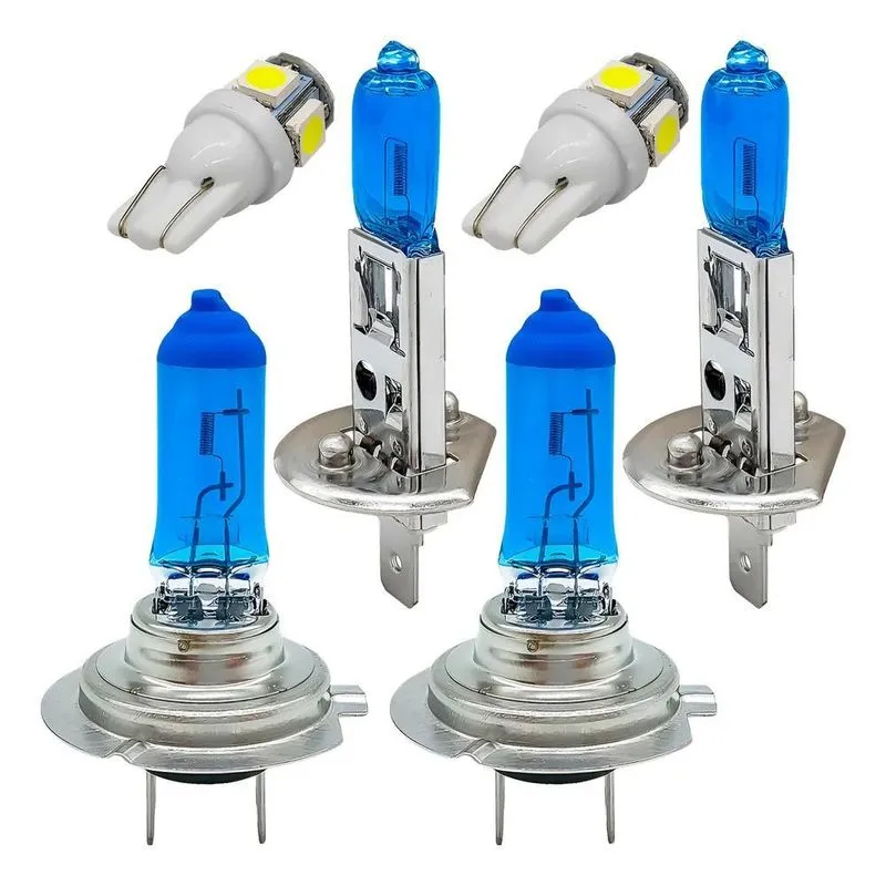 Kit Lampada Farol Alto Baixo E Lanterna Foc Gol G3 2000 A 20