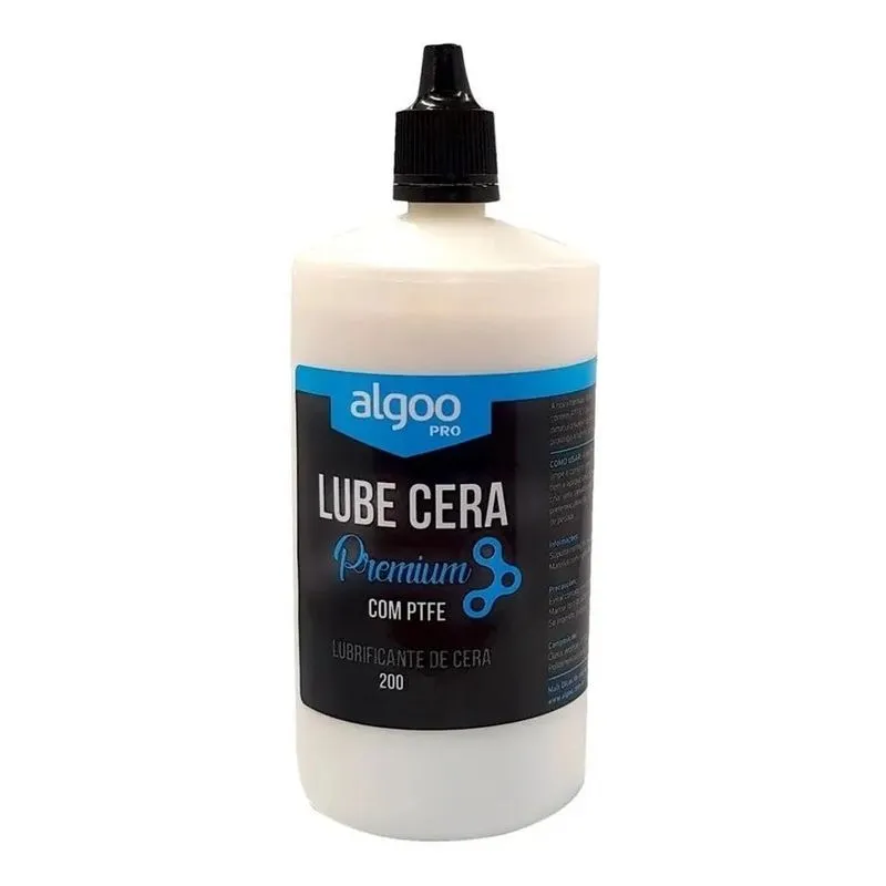 Lubrificante Algoo Lube Cera Premium Ptfe Correntes 200g
