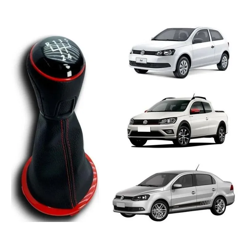 Coifa De Cambio Vw Gol G5 G6 Vermelho