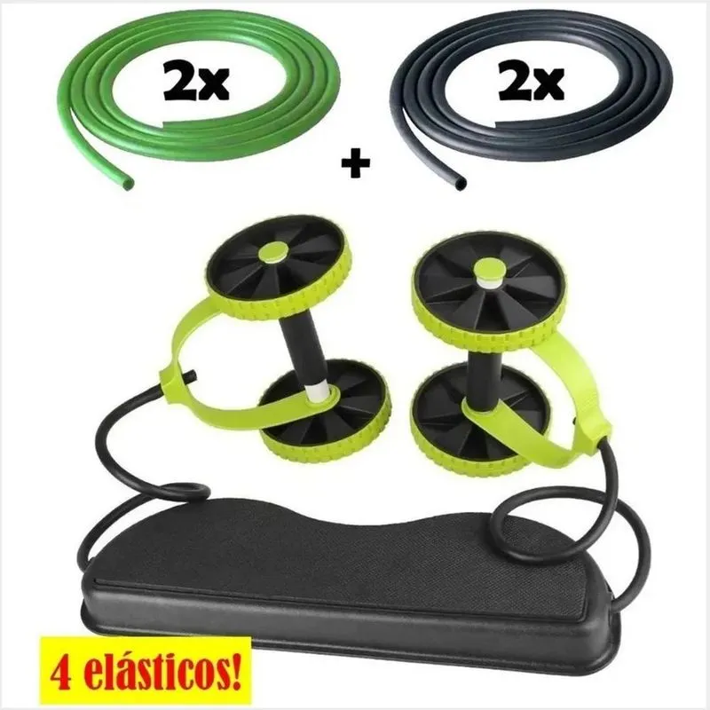 5x Revoflex Xtreme Com 2 Pares De Elásticos, Exercícios Abdo
