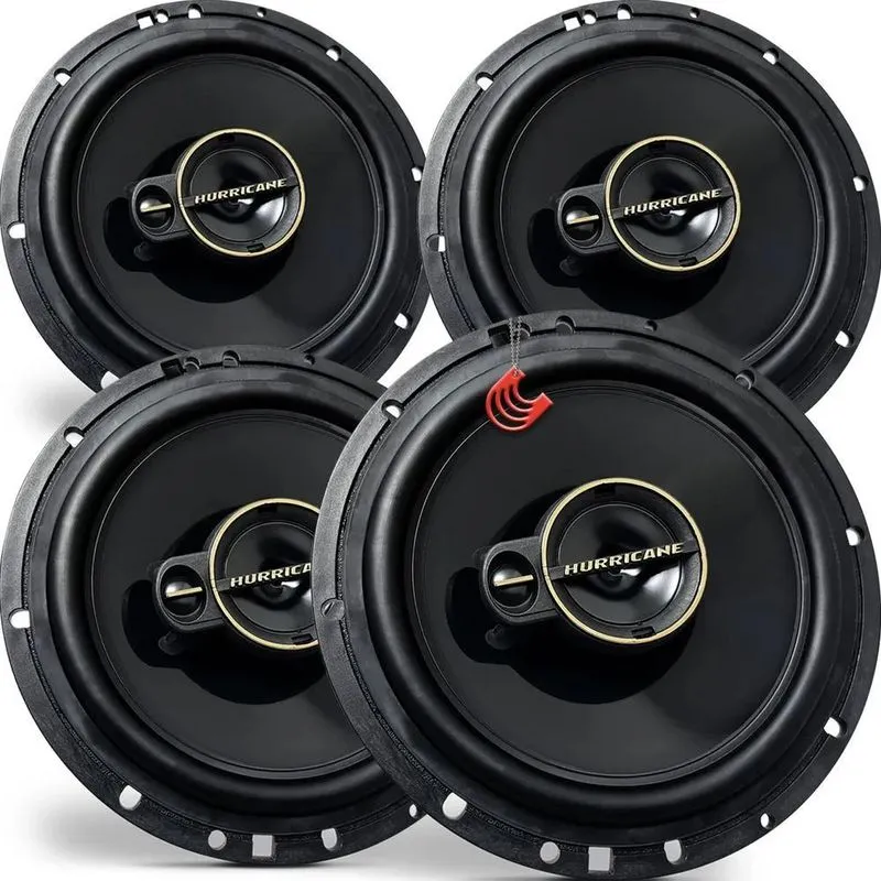 Kit 4 Alto Falante Som Automotivo Po Focus Hatch E Sedan Pre