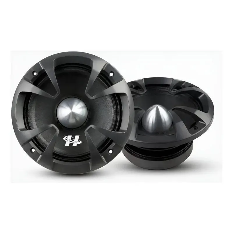 Auto Falante 6 Polegadas Hurricane 700w Rms Mb-6k Mid Bass C