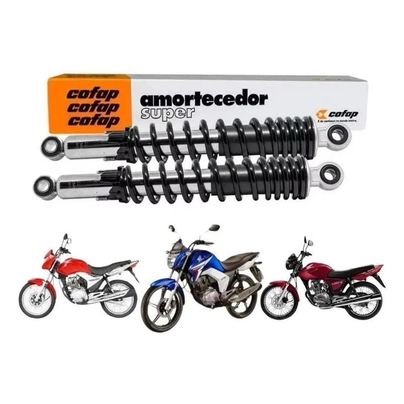 Par Amortecedor Traseiro Titan/ Fan/150-160 Suspensão Cofap