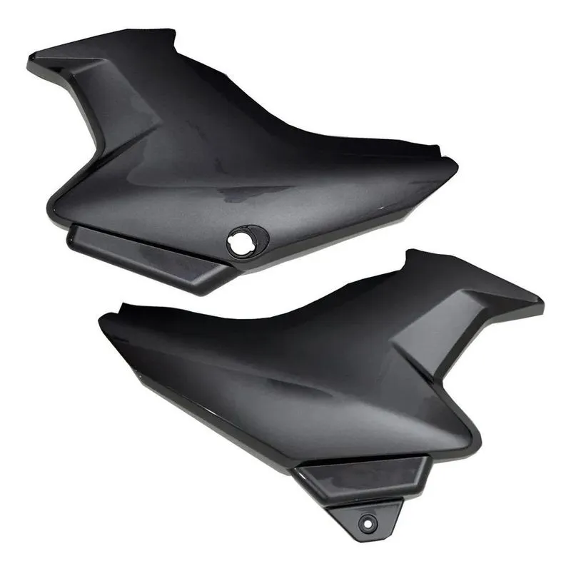 Carenagem Lateral Tampa Par Factor 125 Prata Ano 2009 E 2010