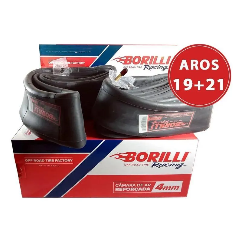 Câmara De Ar Reforçada 4mm Par Aro 18 Par 19 Tras. + 21 Dian