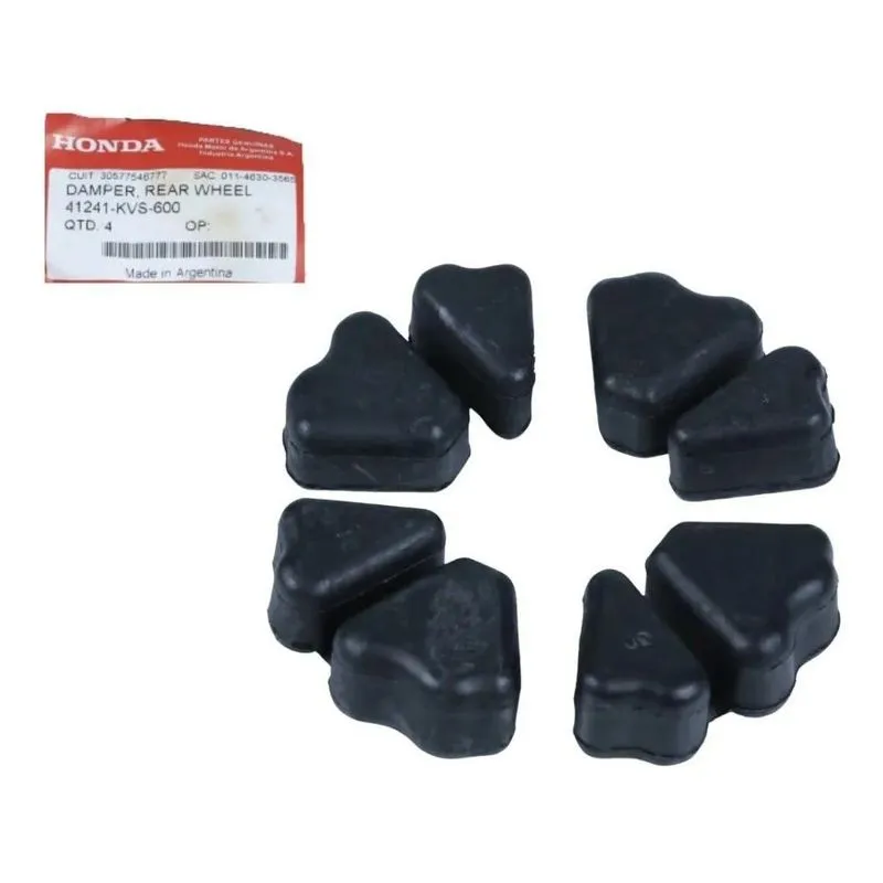 Bucha Coxim Coroa Kit C/4 Pçs Cg Titan Fan 150 160