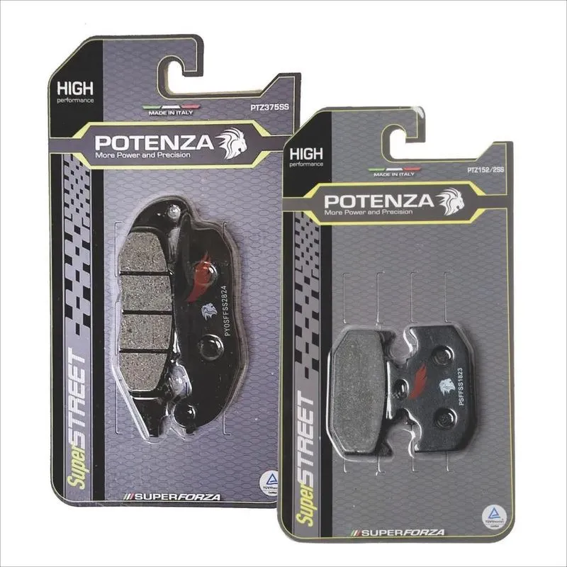 Pastilha Potenza Dia+tras Yamaha Fazer 250 Abs 2018 Até 2023