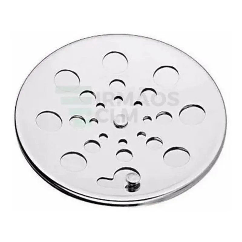 10x Ralinho Em Inox Para Banheiro Redondo 10x10 Anti Ferrug