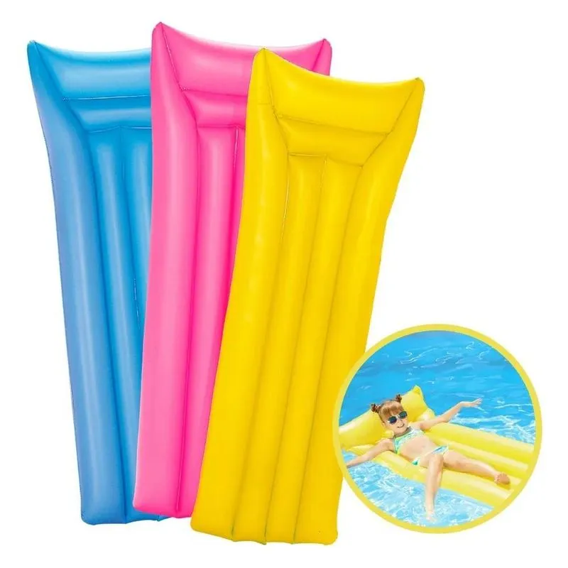 5x Boia Colchão Inflável Para Piscina Verão Grande Premium