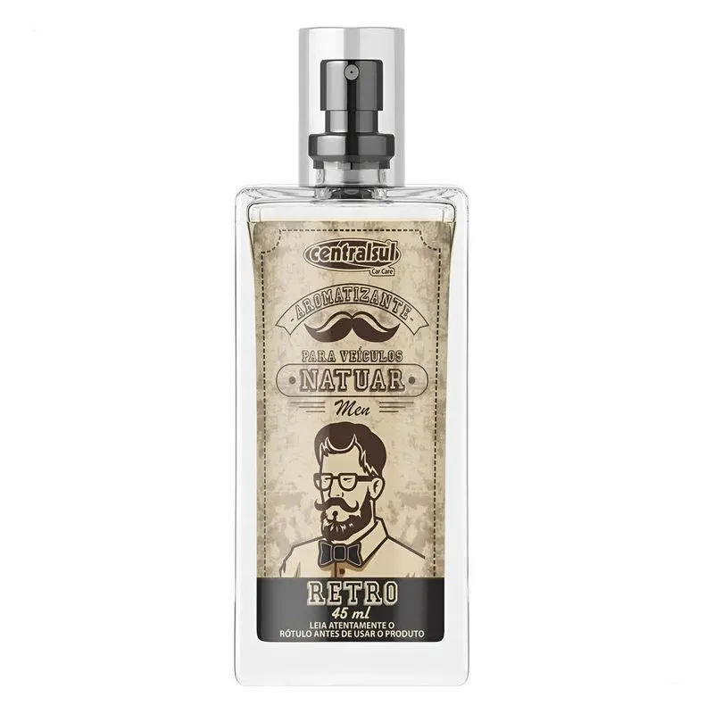 Aromatizante Perfume Automotivo Spray Natuar Car Centra Retr