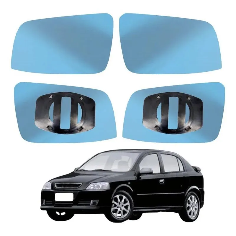 Par Lente Azul + Base Retrovisor Astra 1999 A 2011 Ld E Le