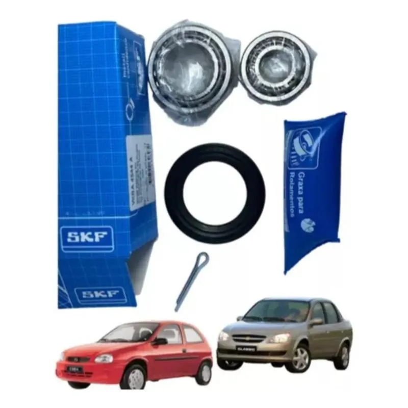 Rolamento Traseiro Gm Celta, Prisma, Corsa 1.0 Kit Completo
