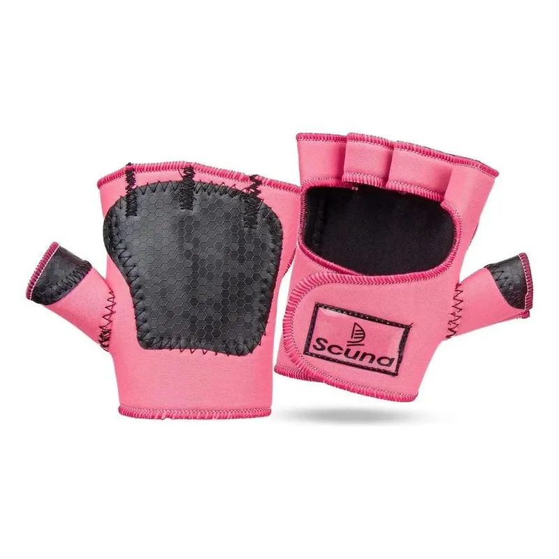 5x Luva Academia Musculação Rosa-feminina