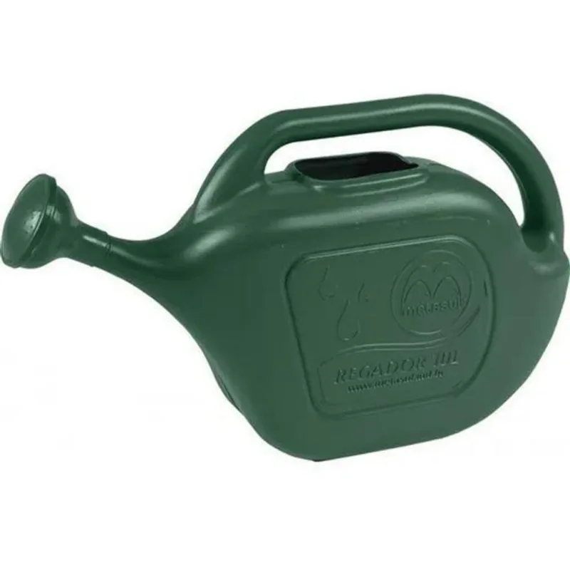 Regador De Plástico Para Jardinagem 5 Litros Metasul Cor Ver