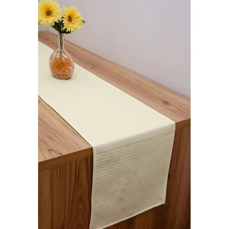 10x Caminho Trilho De Mesa Tecido Piquet 2,20x0,35 Decoraçã